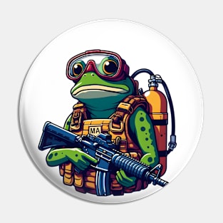 Tactical Frog Pin