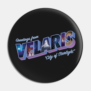 Greetings from Velaris, City of Starlight Pin