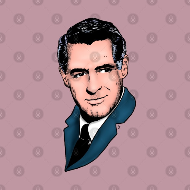 Cary Grant by Indigenous Bert