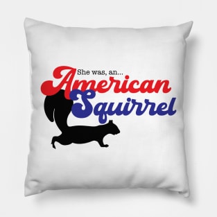 American Squirrel Pillow