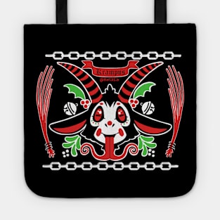 Krampus Ugly Xmas Sweater Style Tote