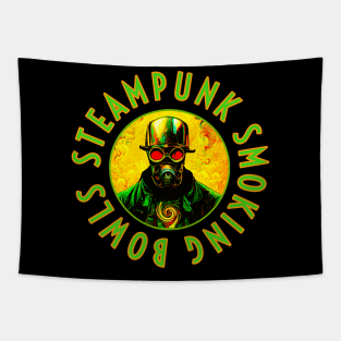 Vintage Steampunk Smoking Bowls Tapestry