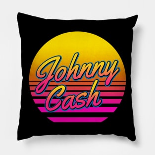 Johnny Personalized Name Birthday Retro 80s Styled Gift Pillow