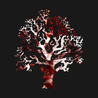 Tree Figure with Abstract Texture (trilithon 03) T-Shirt