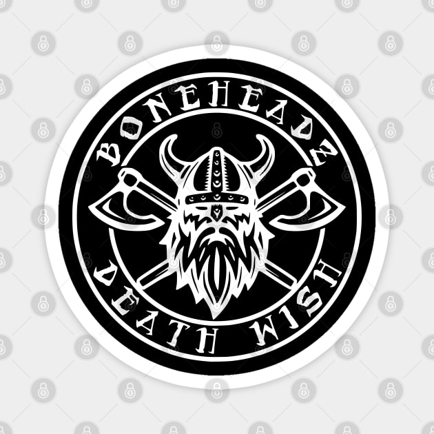 Death Wish Magnet by Lifeline/BoneheadZ Apparel
