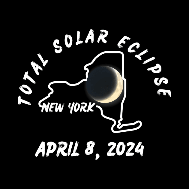 New York Total Eclipse 2024 by Total Solar Eclipse