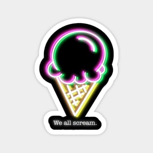 Neon - Ice Cream Magnet