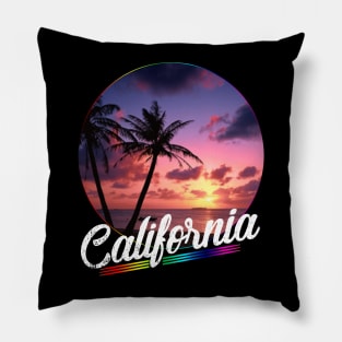 California Sunset Pillow