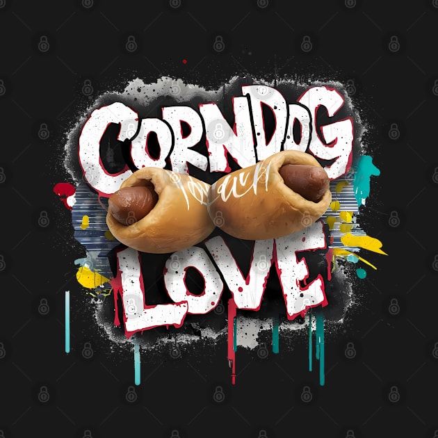 Corndog Love Design by RazorDesign234