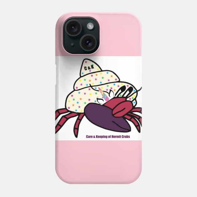 Unicorn Chuck Phone Case by Care & Keeping of Hermit Crabs