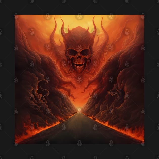 Road To Hell - Album Cover Art by Manafold