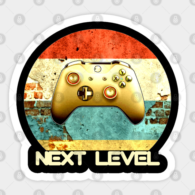 Next Level Next Level Games Sticker Teepublic