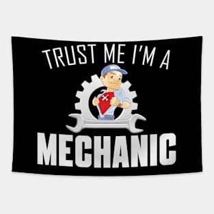 Trust Me I'm A Mechanic Tapestry