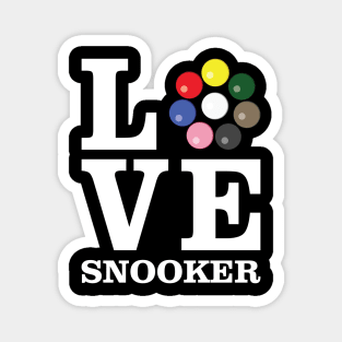 Love Snooker Magnet