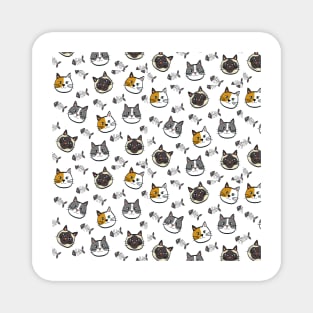 Cat Pattern Magnet