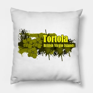 No Rush In Tortola Pillow