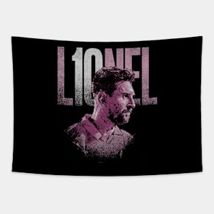 Lionel Messi Miami Number Name Tapestry