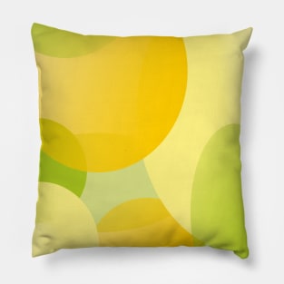 Yellow-green gradient Pillow