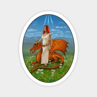 Strength from the Celtic Tarot Magnet