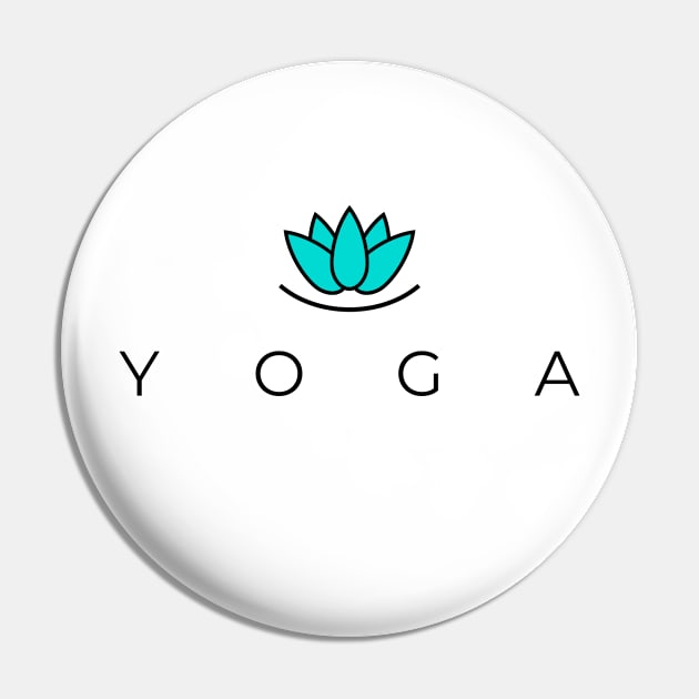 YOGA ABSTRACT LOTUS TURQUOISE Pin by PONDERPUFFIN