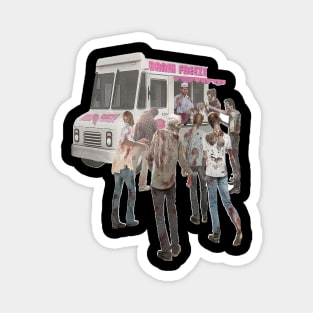 Zombie Ice Cream Magnet