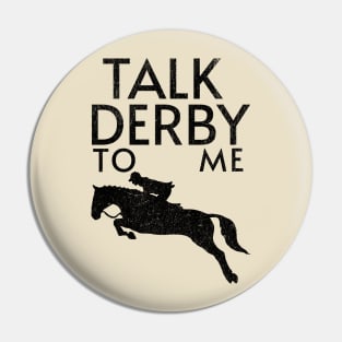 Funny Horse Racing Derby Race Owner Lover Pin