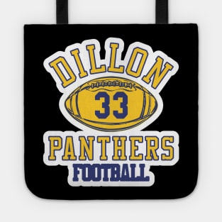 Dillon Panthers Football - #33 Tim Riggins - vintage logo Tote