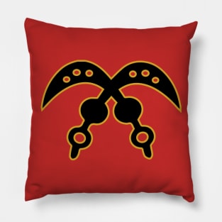 Akofena | Adinkra Symbol | African | African American | Black Lives Pillow