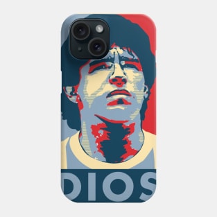 Maradona Dios Hope Phone Case