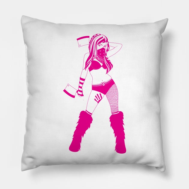 Juggalette Pillow by Lawlsagna