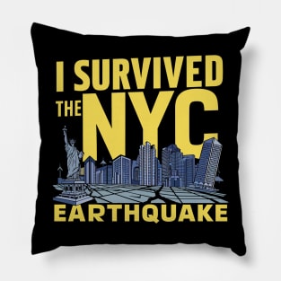 I-Survived-The-NYC-Earthquake Pillow