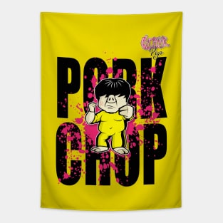 Gutter Pigs Pork Chop Tapestry