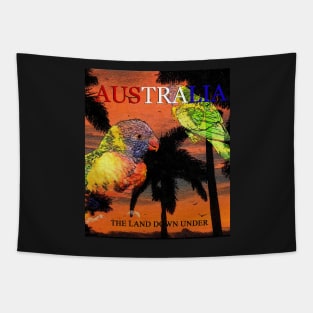 Australia the land down under Tapestry