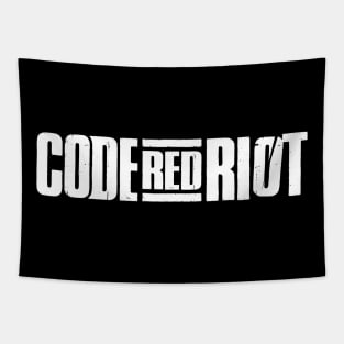 Code Red Riot 2020 Logo Tapestry