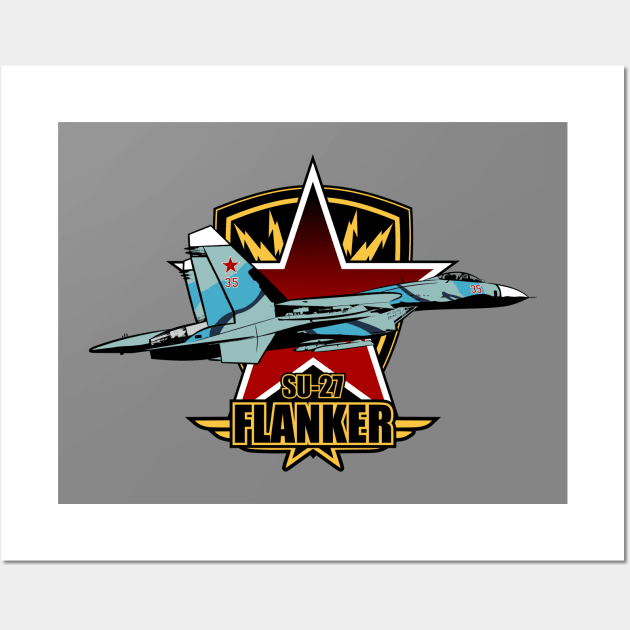 Vallejo Air War - Soviet/Russian colors Su-27 “Flanker” from 80's