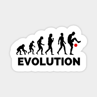 Evolution of Freestyle Football Magnet