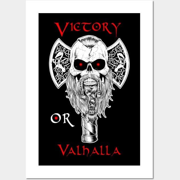 Victory Valhalla Art Print for Sale by danshollerds