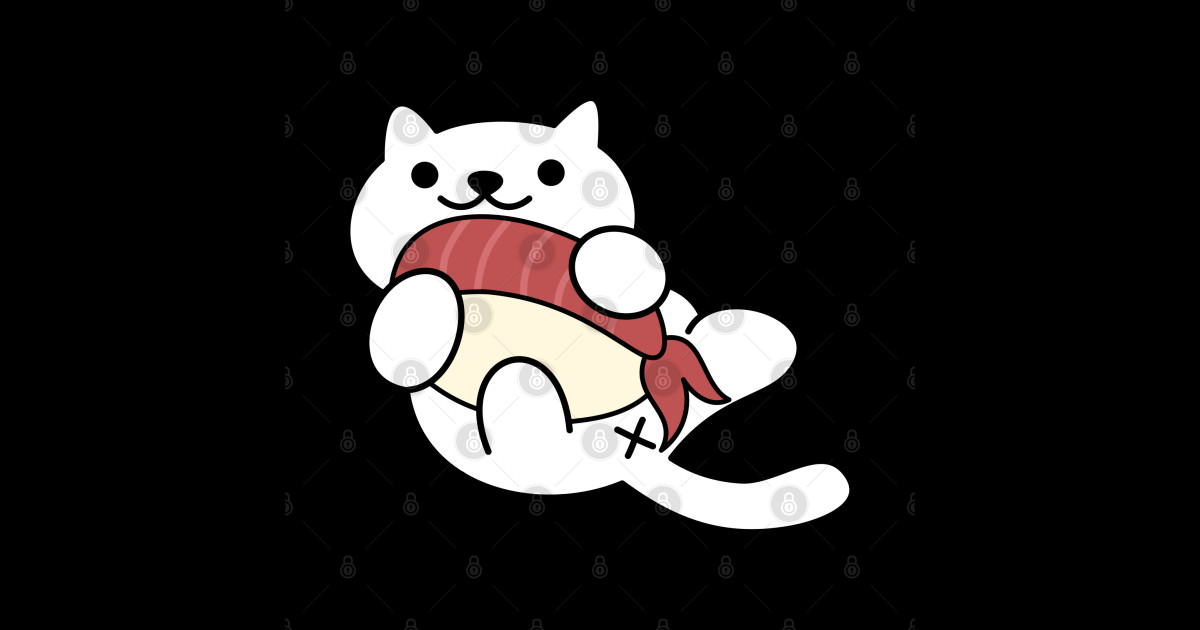 Snowball vs. Sushi Neko Atsume Neko Atsume Kids TShirt TeePublic