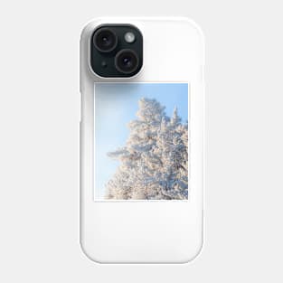 Winter tree Phone Case