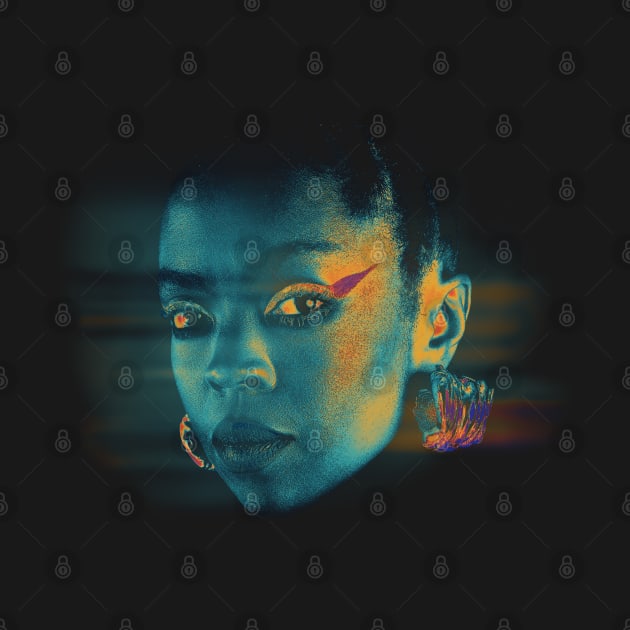 Retro  Lauryn Hill by pelere iwan