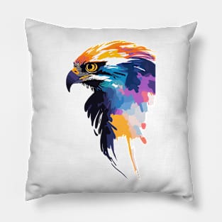 Eagle Bird Wild Nature Animal Colors Art Pillow