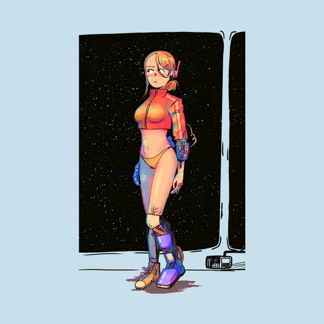 space girl by tuffghost
