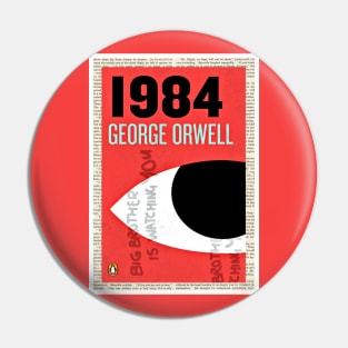 1984 by George Orwell Pin