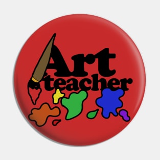 Art Teacher Pin