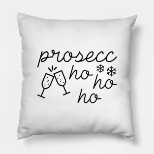 Prosecc Ho Ho Ho Pillow