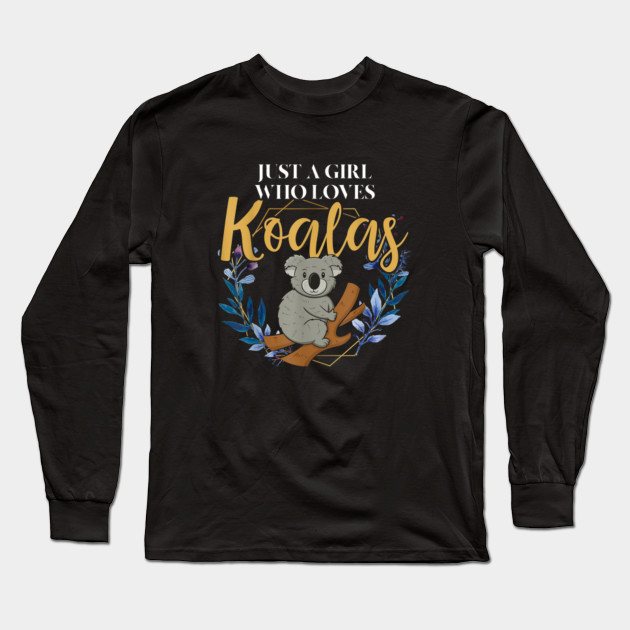 Animal Lover Gift Australia Zoo Keeper Koala T Shirt Gifts Long Sleeve T Shirt Teepublic