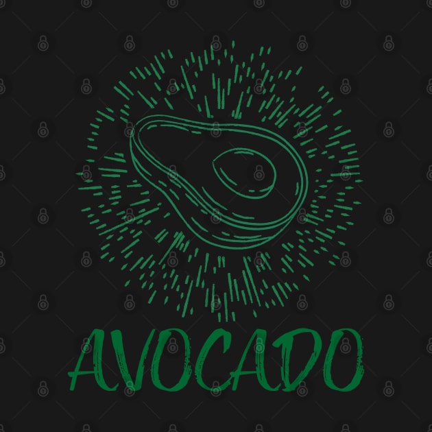 Glowing avocado by STARSsoft