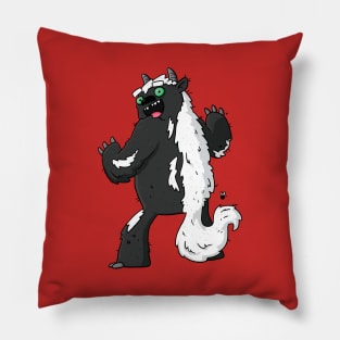 Stinky Skunk Monster Pillow