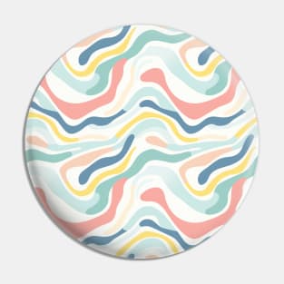 Autumn Nostalgia: Retro Pastel Doodle Delight Pin