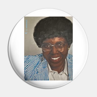 Portrait of Barbara Jordan Pin